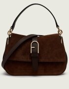 Furla Geantă pe umăr Flow Mini | piele întoarsă