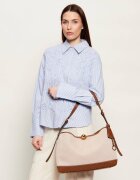Furla Geantă pe umăr SFERA SOF cu adaos de piele