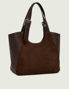 Furla Geantă shopper Dora M | piele întoarsă