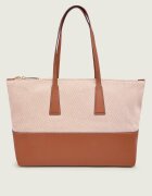 Furla Geantă shopper OLIVIA cu adaos de piele