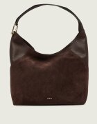 Furla Hobo Lara L | piele întoarsă cu adaos de piele