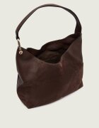 Furla Hobo Lara L | piele întoarsă cu adaos de piele