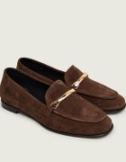 Furla Pantofi loafer HERITAGE T.5 | piele întoarsă