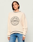 Gaëlle Paris Pulover | Loose fit cu adaos de lână
