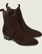 Gant Ghete chelsea cu toc St Broomly | piele întoarsă