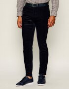 Gant Pantaloni chino | Slim Fit | catifea reiată