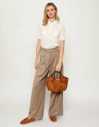 GIANNI CHIARINI Cufăr + borsetă DUA | piele întoarsă