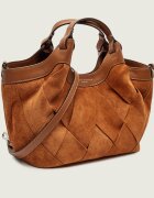 GIANNI CHIARINI Cufăr + borsetă DUA | piele întoarsă