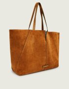GIANNI CHIARINI De blugi geantă shopper + borsetă MAYA | piele întoarsă