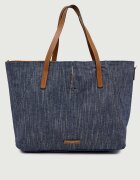 GIANNI CHIARINI De blugi geantă shopper + borsetă MAYA | piele întoarsă