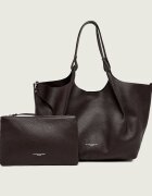 GIANNI CHIARINI De piele geantă shopper + borsetă Dua