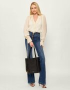 GIANNI CHIARINI De piele geantă shopper + borsetă LILY