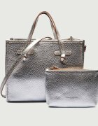 GIANNI CHIARINI De piele geantă shopper + borsetă MARCELLA