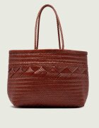 GIANNI CHIARINI De piele geantă shopper Paloma