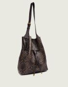 GIANNI CHIARINI De piele geantă tip sac + borsetă Sienna