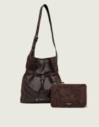 GIANNI CHIARINI De piele geantă tip sac + borsetă Sienna