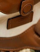 GIANNI CHIARINI Geantă pe umăr Dua cu adaos de piele