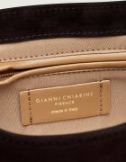 GIANNI CHIARINI Geantă pe umăr Eugenia | piele întoarsă cu adaos de piele