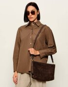 GIANNI CHIARINI Geantă pe umăr MASHUP | piele întoarsă