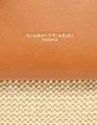 GIANNI CHIARINI Geantă shopper BELTY cu adaos de piele
