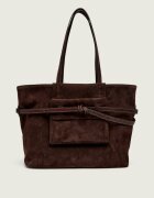 GIANNI CHIARINI Geantă shopper Belty | piele întoarsă