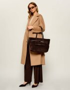 GIANNI CHIARINI Geantă shopper Belty | piele întoarsă