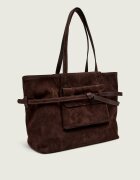 GIANNI CHIARINI Geantă shopper Belty | piele întoarsă