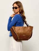 GIANNI CHIARINI Geantă shopper Bloom | piele întoarsă