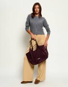 GIANNI CHIARINI Geantă shopper + borsetă Dua | piele întoarsă