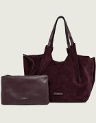 GIANNI CHIARINI Geantă shopper + borsetă Dua | piele întoarsă