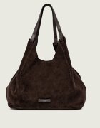 GIANNI CHIARINI Geantă shopper + borsetă Dua | piele întoarsă