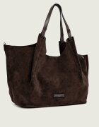 GIANNI CHIARINI Geantă shopper + borsetă Dua | piele întoarsă