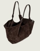 GIANNI CHIARINI Geantă shopper + borsetă Dua | piele întoarsă