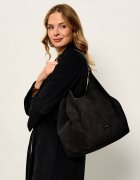 GIANNI CHIARINI Geantă shopper + borsetă Dua | piele întoarsă