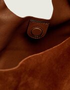 GIANNI CHIARINI Geantă shopper + borsetă Dua | piele întoarsă