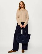 GIANNI CHIARINI Geantă shopper + borsetă Dua | piele întoarsă