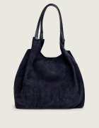 GIANNI CHIARINI Geantă shopper + borsetă Dua | piele întoarsă