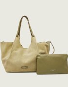 GIANNI CHIARINI Geantă shopper + borsetă Dua | piele întoarsă