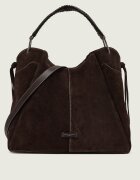 GIANNI CHIARINI Geantă shopper + borsetă Era | piele întoarsă