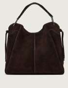 GIANNI CHIARINI Geantă shopper + borsetă Era | piele întoarsă