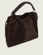 GIANNI CHIARINI Geantă shopper + borsetă Era | piele întoarsă