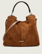 GIANNI CHIARINI Geantă shopper + borsetă Era | piele întoarsă