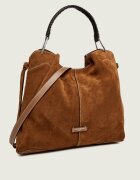 GIANNI CHIARINI Geantă shopper + borsetă Era | piele întoarsă