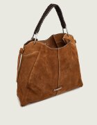 GIANNI CHIARINI Geantă shopper + borsetă Era | piele întoarsă