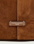 GIANNI CHIARINI Geantă shopper + borsetă Era | piele întoarsă