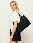 GIANNI CHIARINI Geantă shopper + borsetă Marcella cu adaos de piele