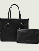 GIANNI CHIARINI Geantă shopper + borsetă Marcella cu adaos de piele
