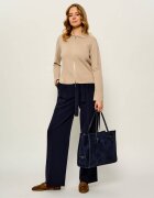 GIANNI CHIARINI Geantă shopper + borsetă Marcella | piele întoarsă