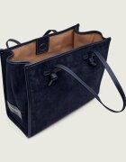 GIANNI CHIARINI Geantă shopper + borsetă Marcella | piele întoarsă