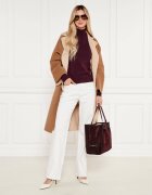 GIANNI CHIARINI Geantă shopper + borsetă MARCELLA | piele întoarsă